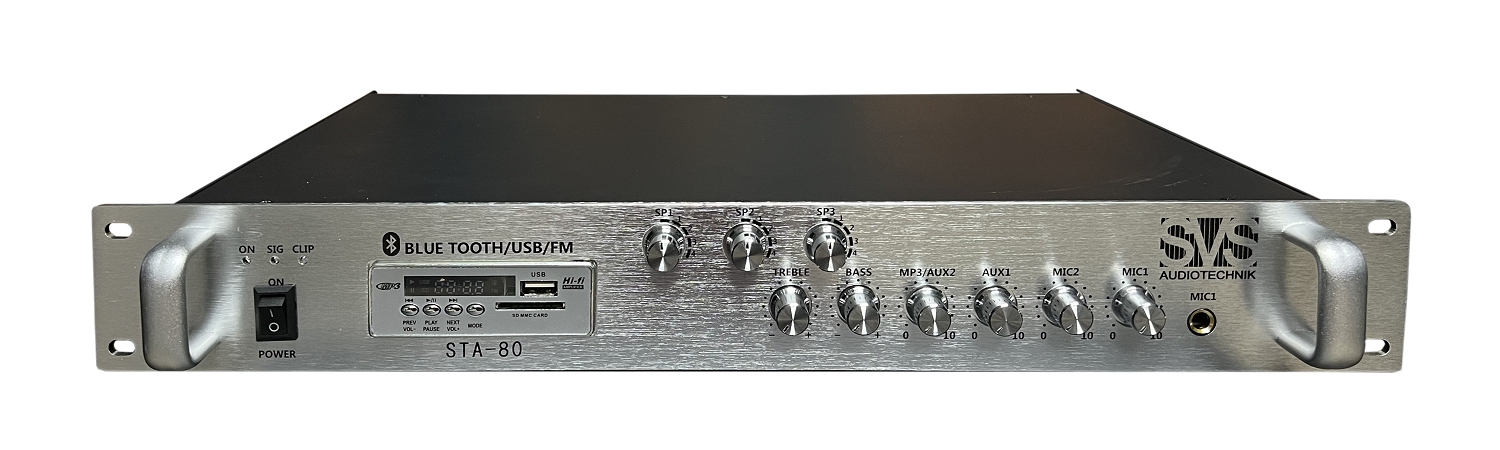 SVS Audiotechnik STA-80 Микшер-усилитель для систем Public Address в Тихорецке
