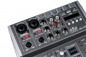 SVS Audiotechnik mixers AM-4 DSP Аналоговый микшерный пульт, 4-канала в Тихорецке